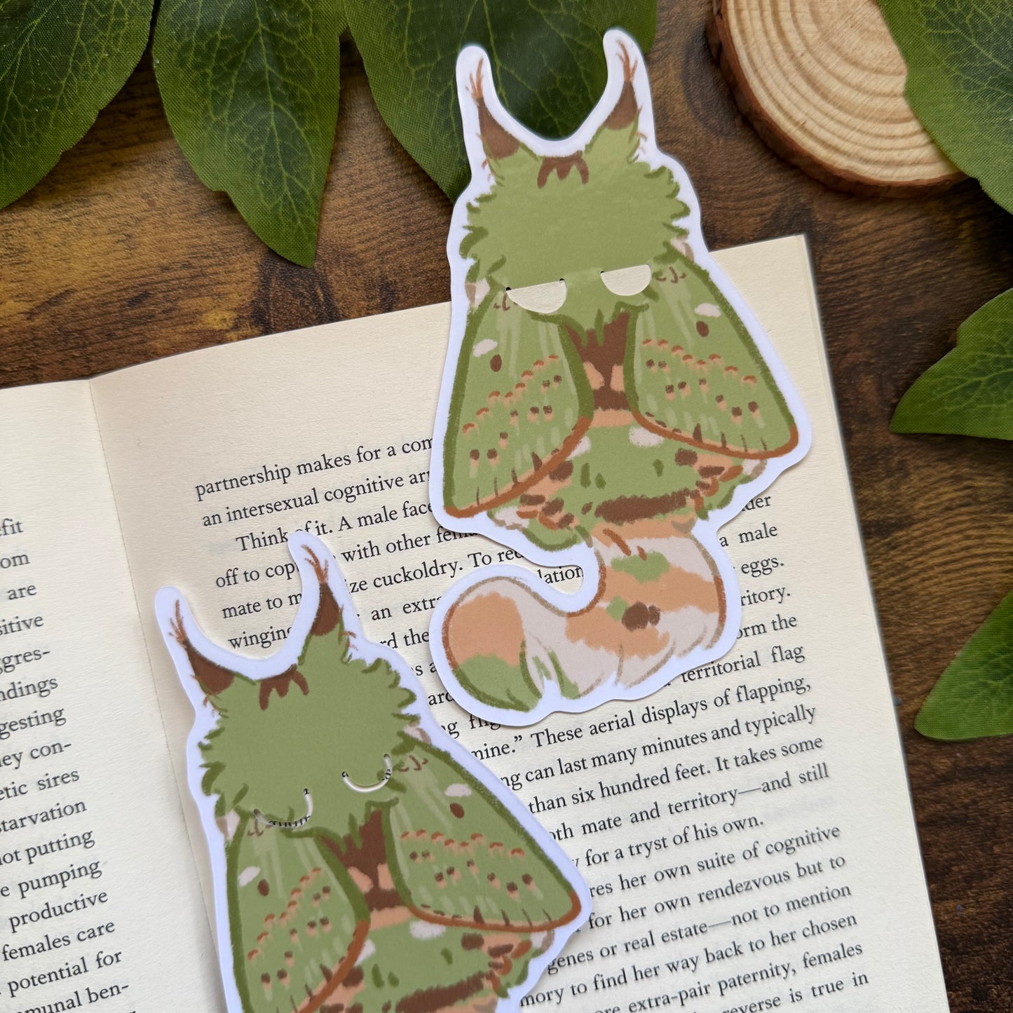 Liko The Mothcat Bookmark