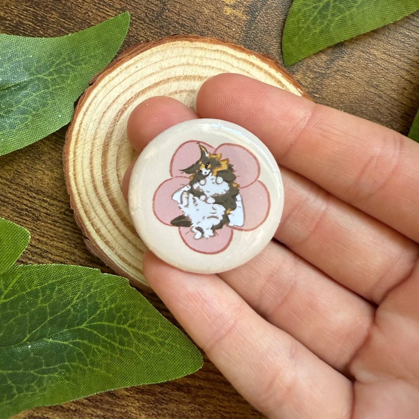 Teemo On Flower Button Badge
