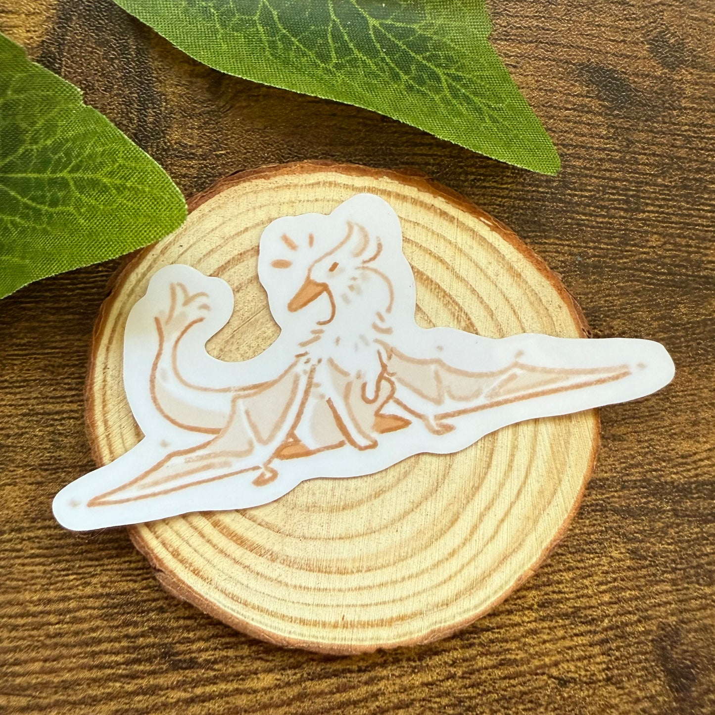 Duck Dragon Sticker