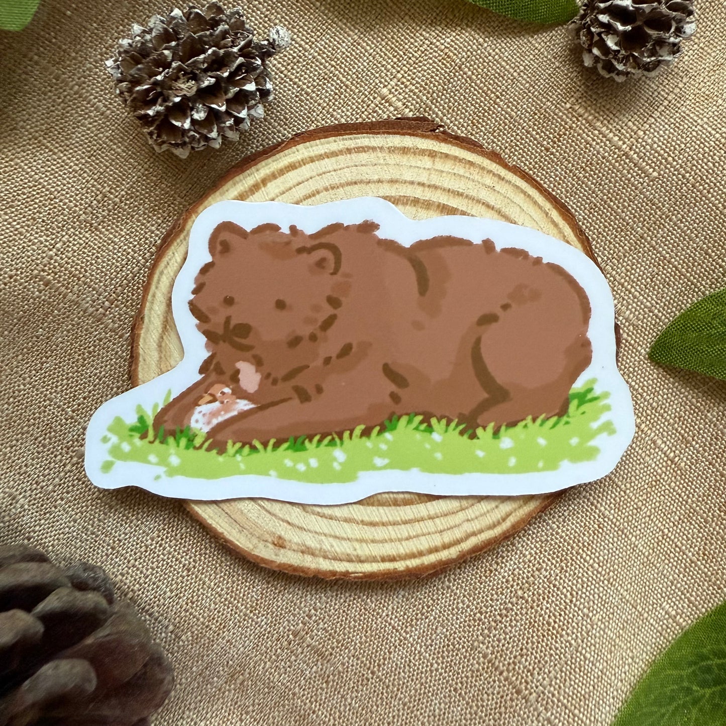 Mocha And Taiga Sticker