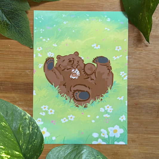 Mocha And Taiga Playing Art Print