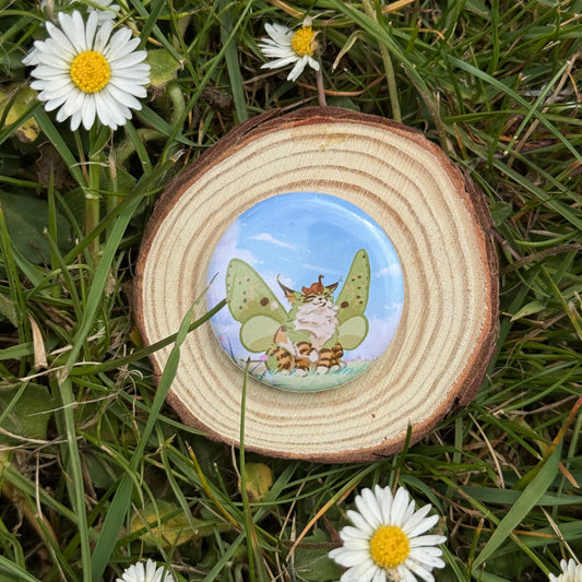 Liko And Leafling Button Badge