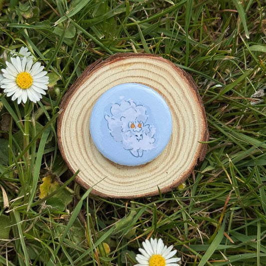 Cloud Sheep Button Badge