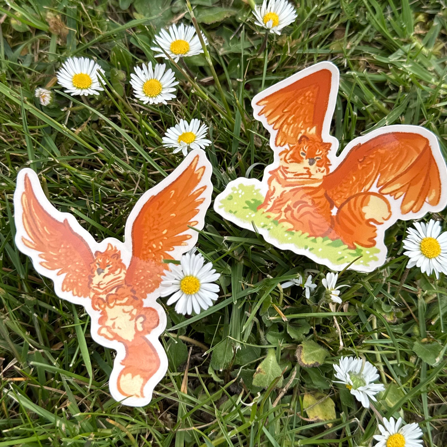 Pheonix Cat Sticker