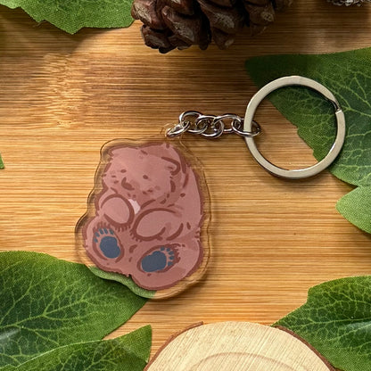 Mocha Acrylic Keychain
