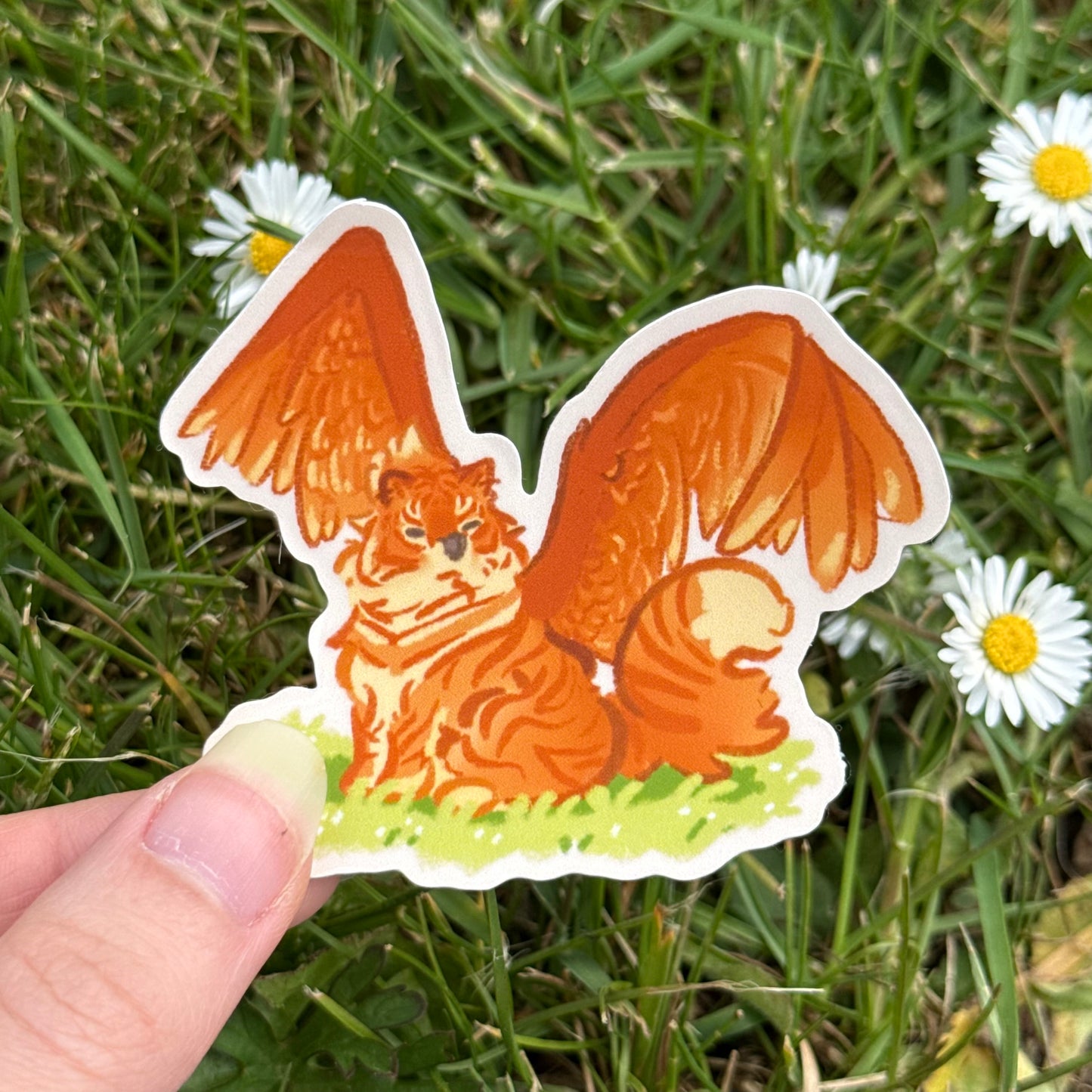 Pheonix Cat Sticker