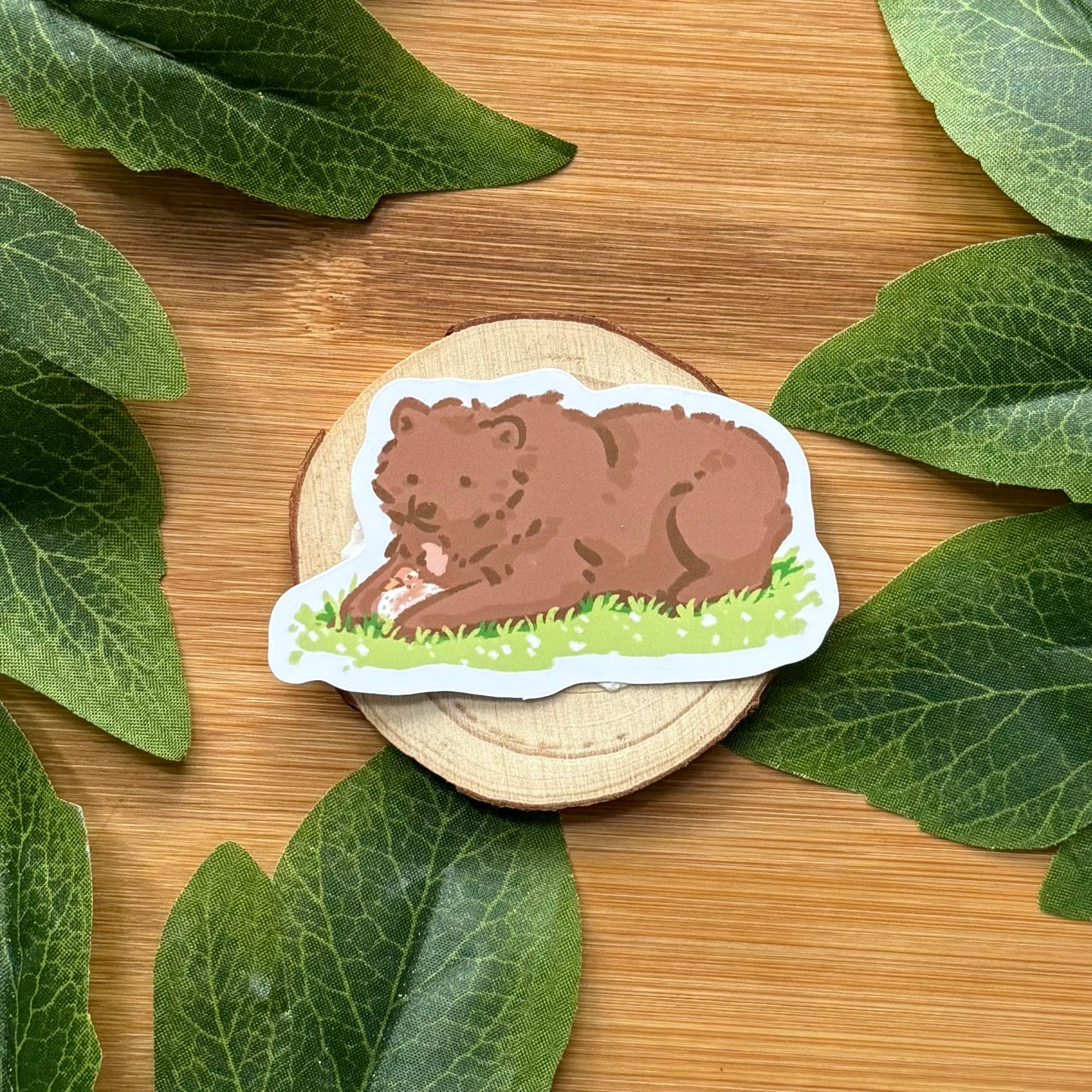 Mocha And Taiga Sticker