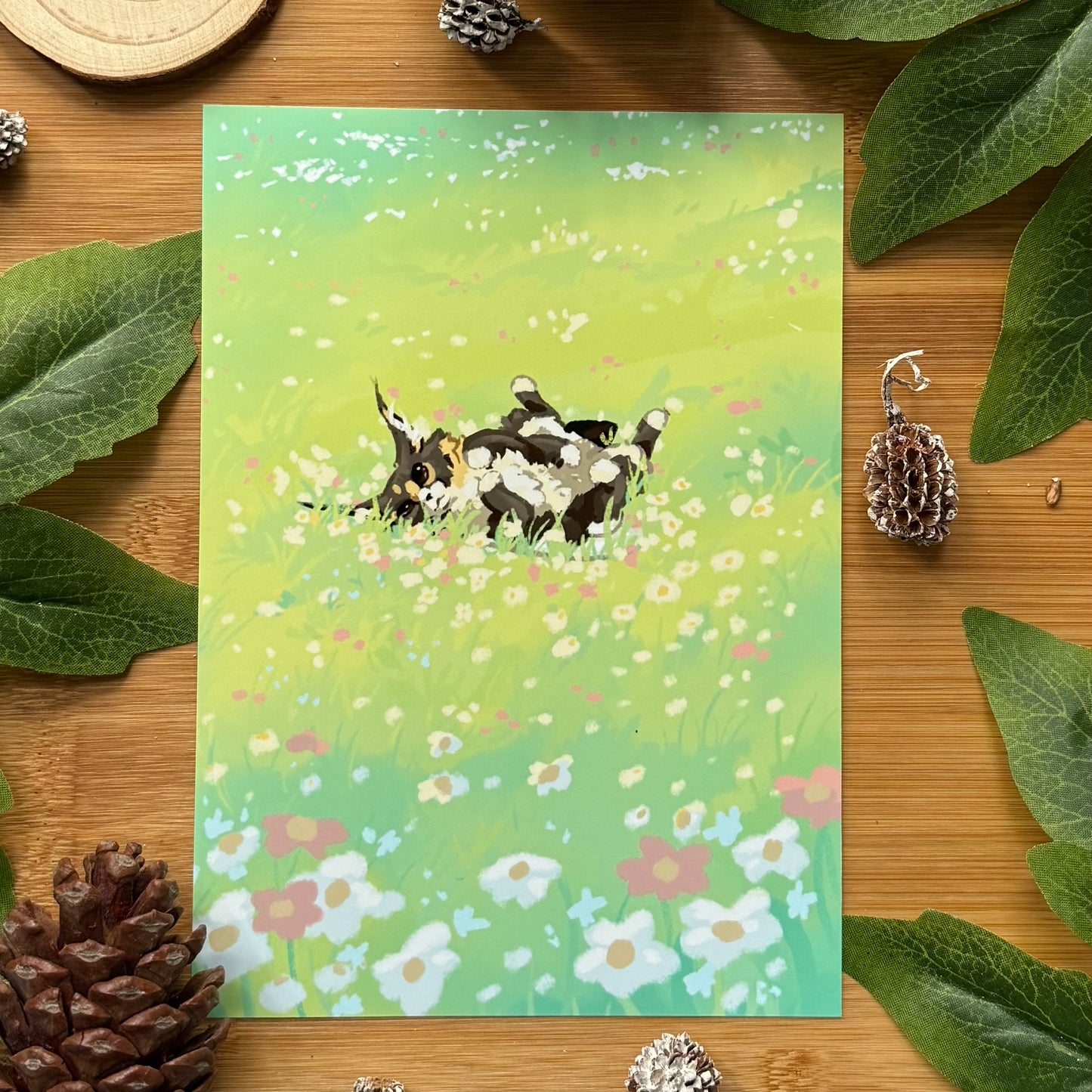 Teemo In A FLower Field Art Print