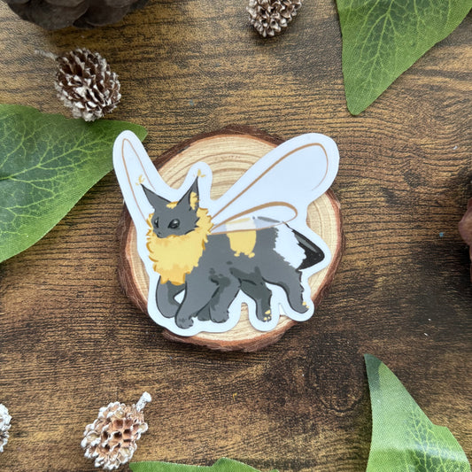 Bee Cat Sticker