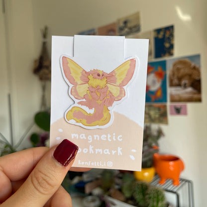 Mothi The Moth Cat Magnetic Bookmark