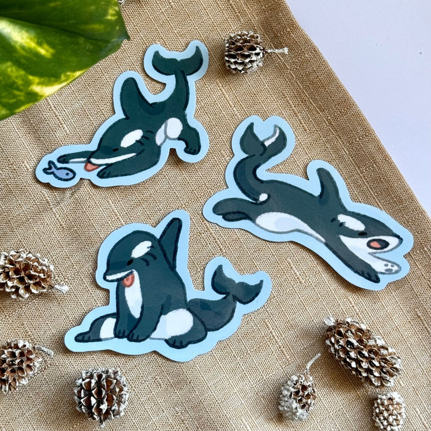 Orca Pup Stickers