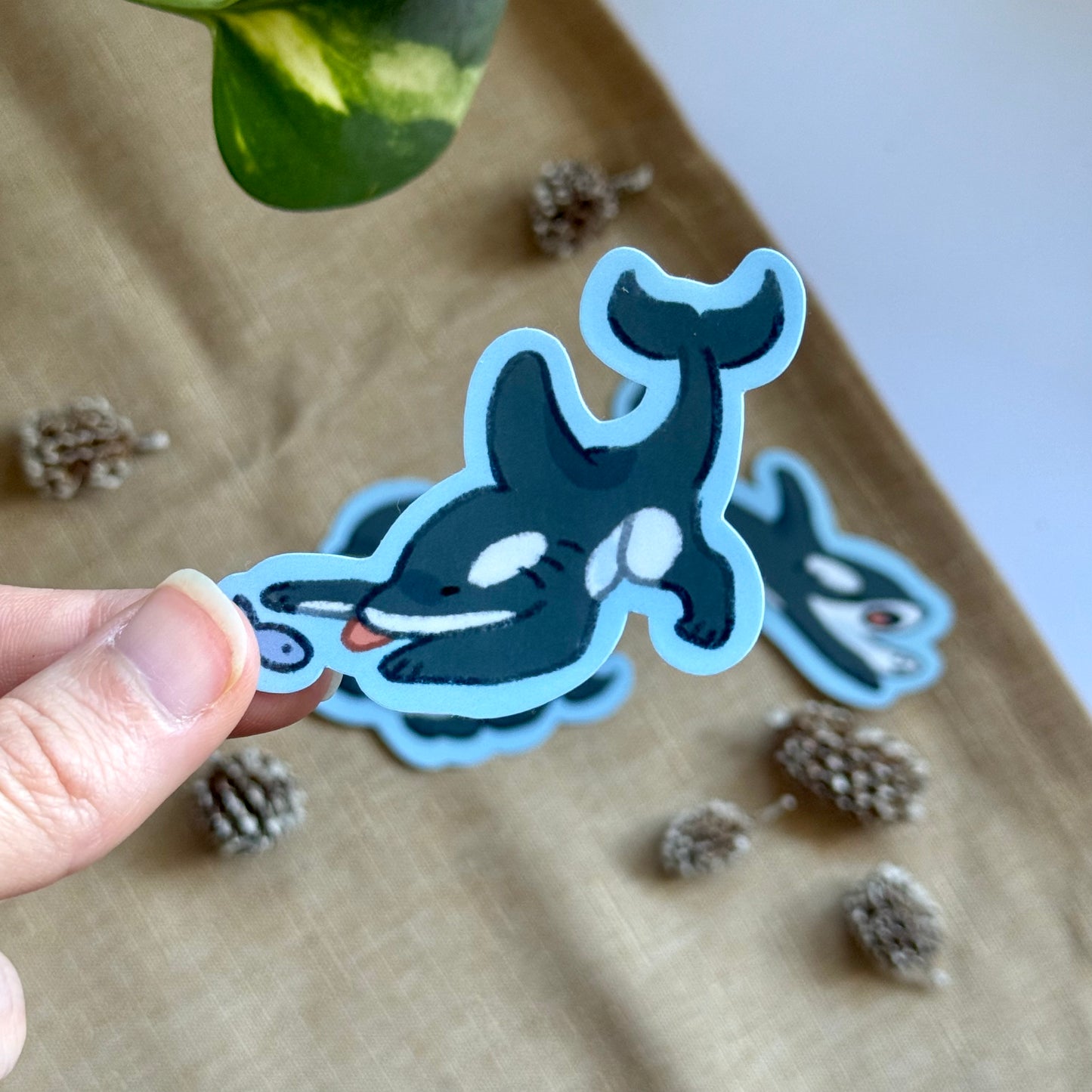 Orca Pup Stickers