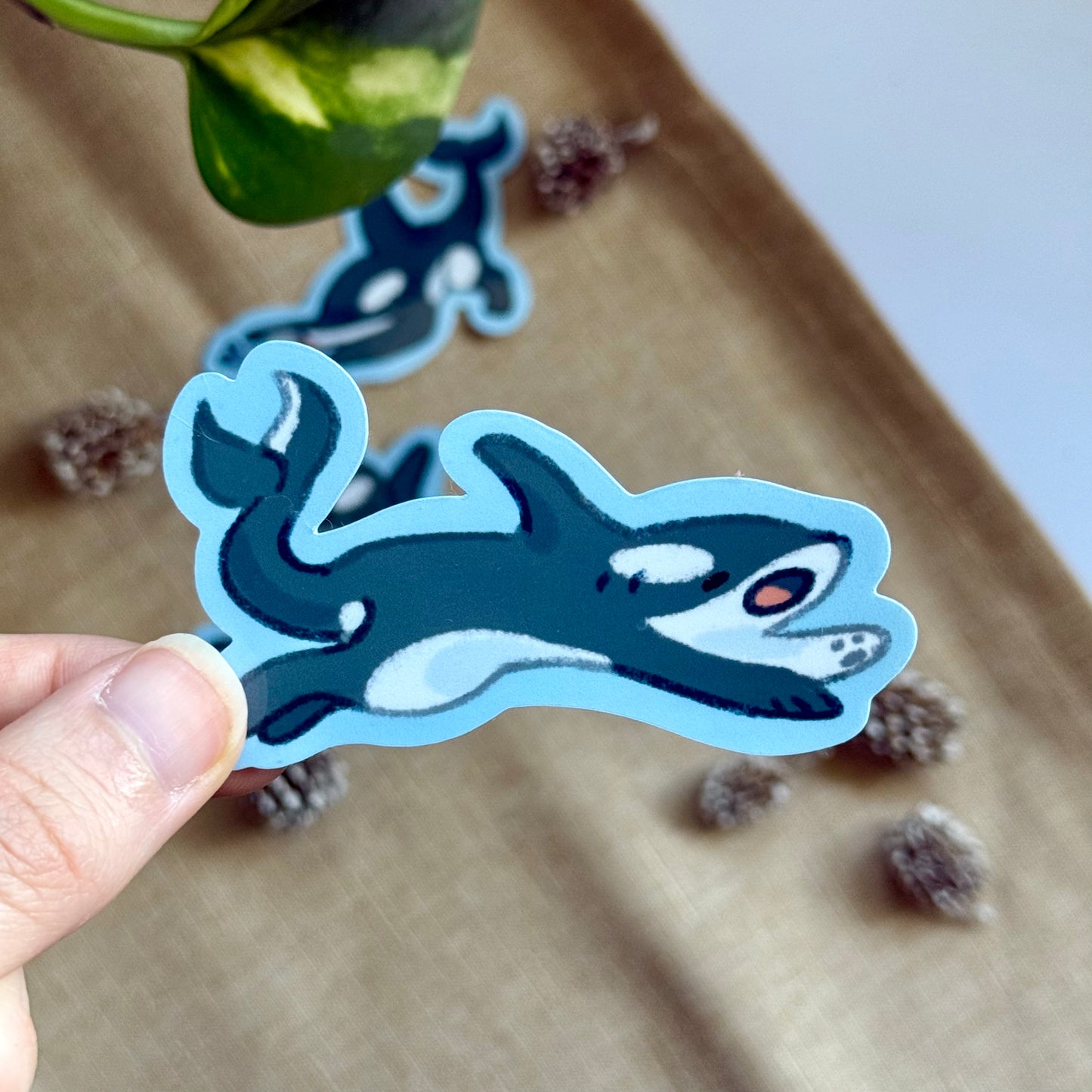 Orca Pup Stickers