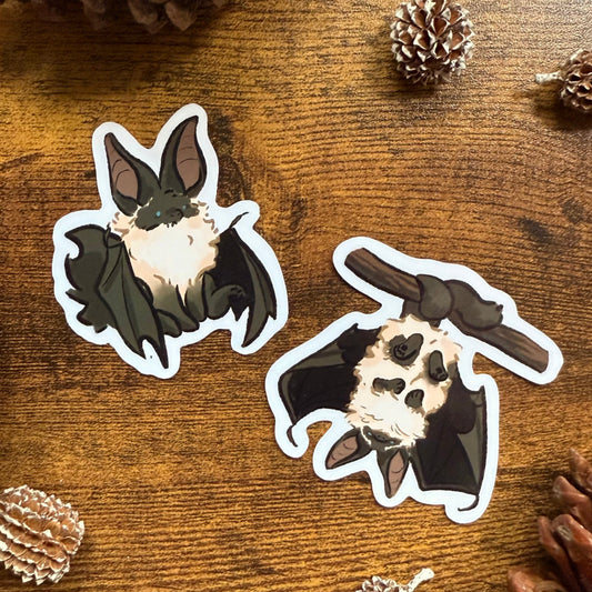 Bat Cat Stickers