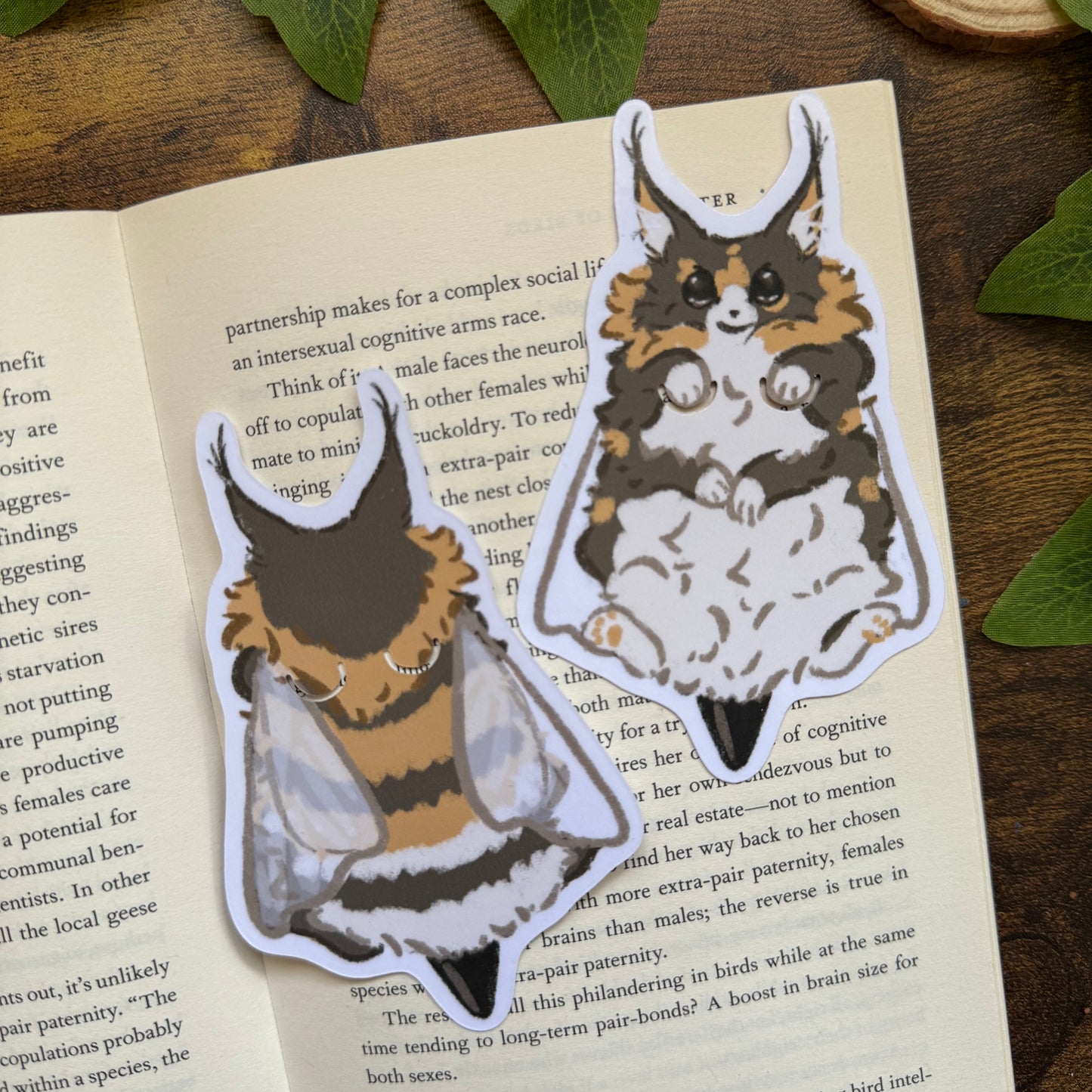 Teemo The Bumblebee Cat Bookmark