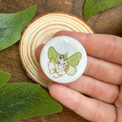 Liko Flying Button Badge