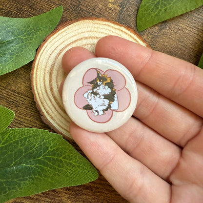 Teemo On Flower Button Badge