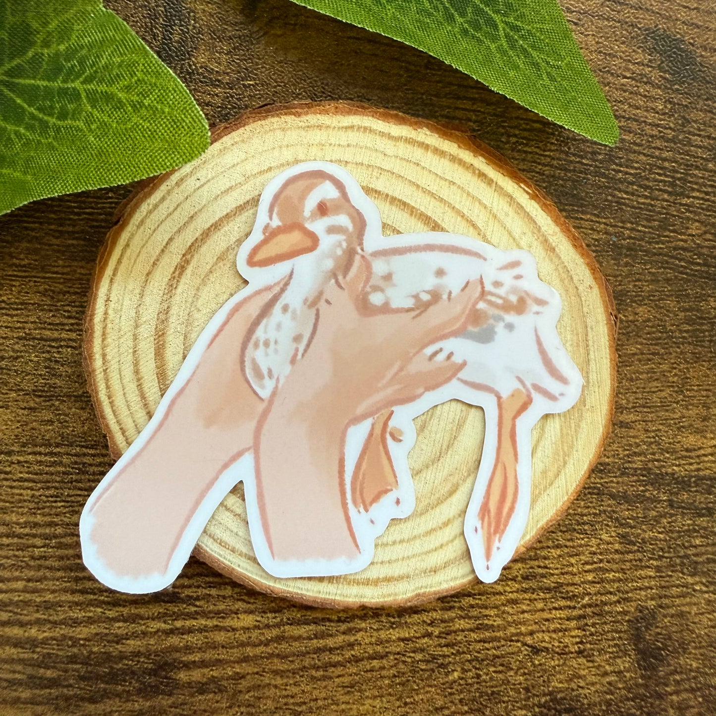 Holding Taiga Sticker
