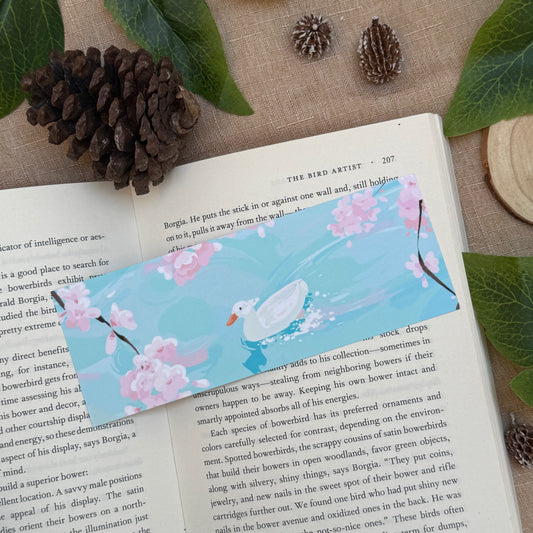 Duck Swimming Bookmark