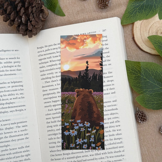 Mocha Sunset Bookmark