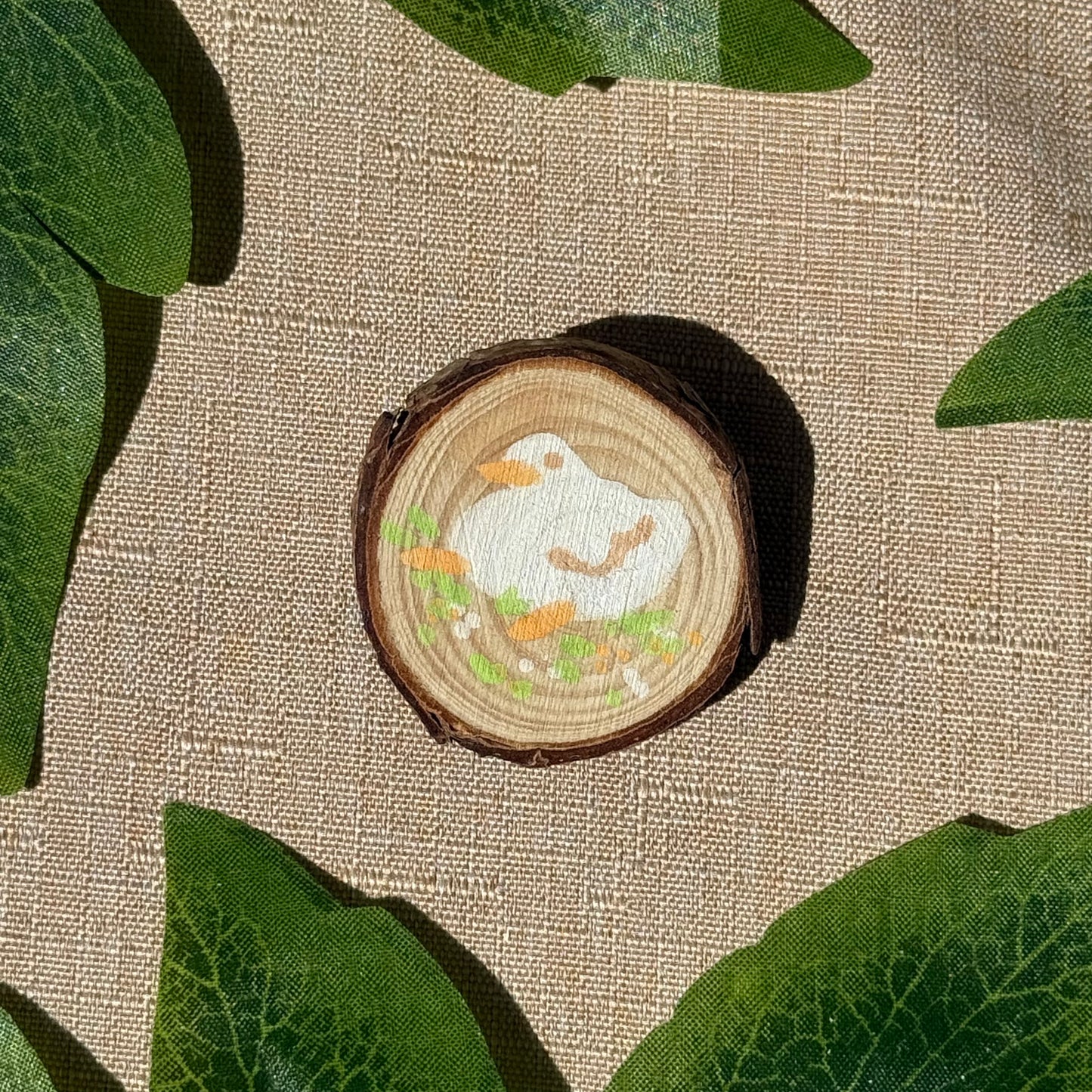 Duck Hand-Painted Pin