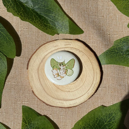 Liko Flying Button Badge