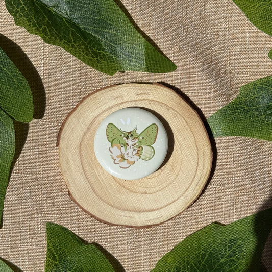 Liko Flying Button Badge