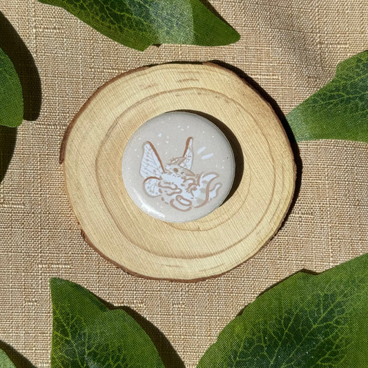 Mimi Flying Button Badge